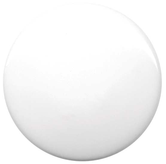 Fasnap Snap Fasteners Cap White Enamel