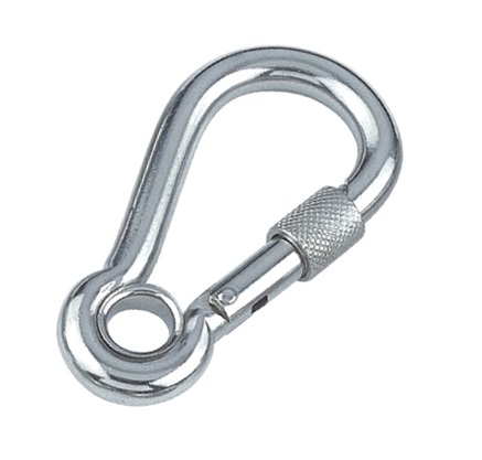 snap hook eyelet safety screw 