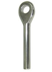 wire rope swage eye terminal